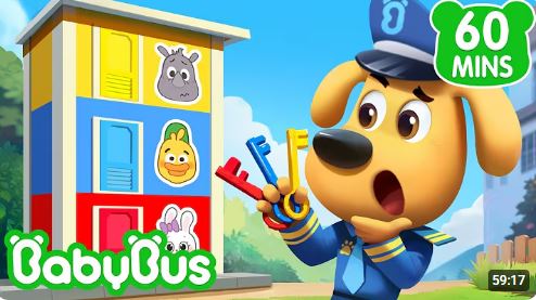 Cadê a Chave? | Detetive Labrador | Desenhos Animados & Desenhos Infantis 🐼 por BabyBus 