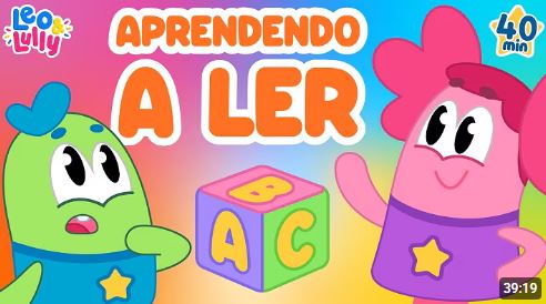 O MELHOR VÍDEO PARA APRENDER A LER | 40 MIN VÍDEO PARA AJUDAR NA ALFABETIZAÇÃO | APRENDER BRINCANDO 
